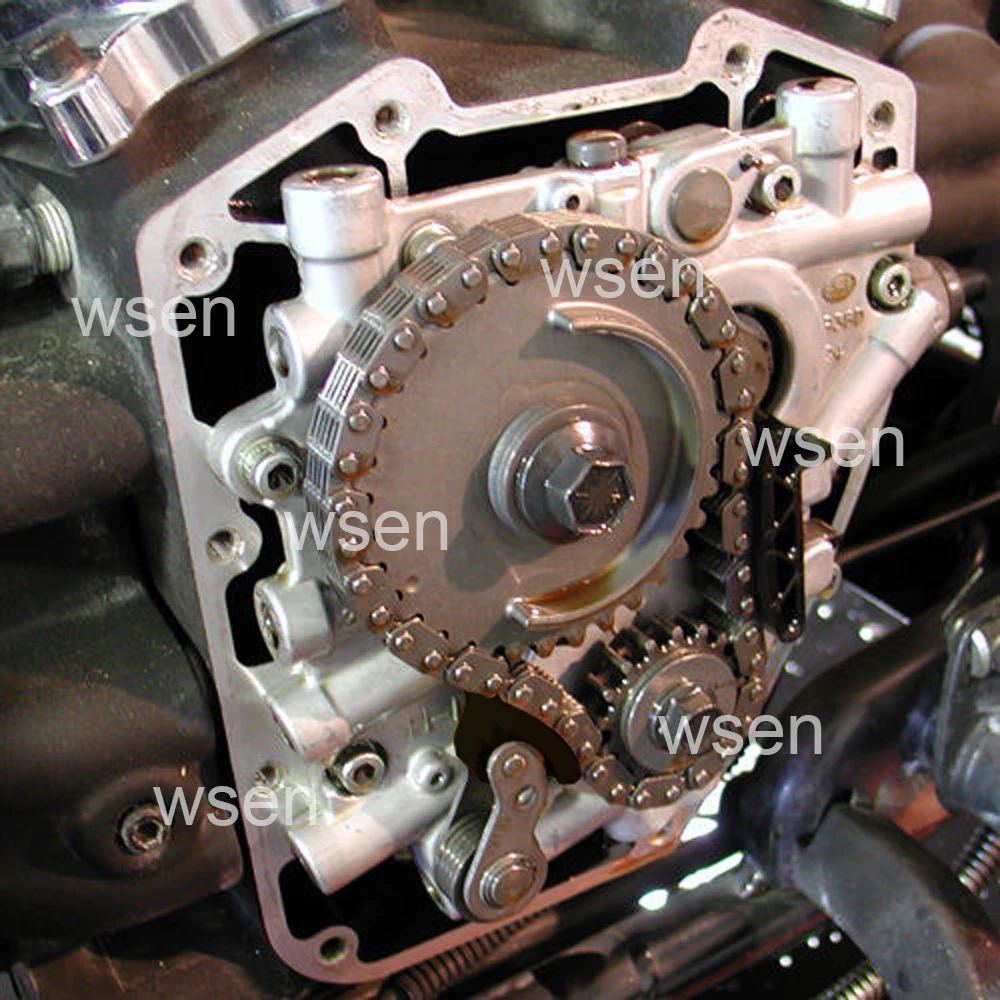 Натяжитель кулачковой цепи Внешний/внутренний Полный комплект Замена для цепи двигателя Harley Twin Cam 1999-2006 . ' - ' . 2