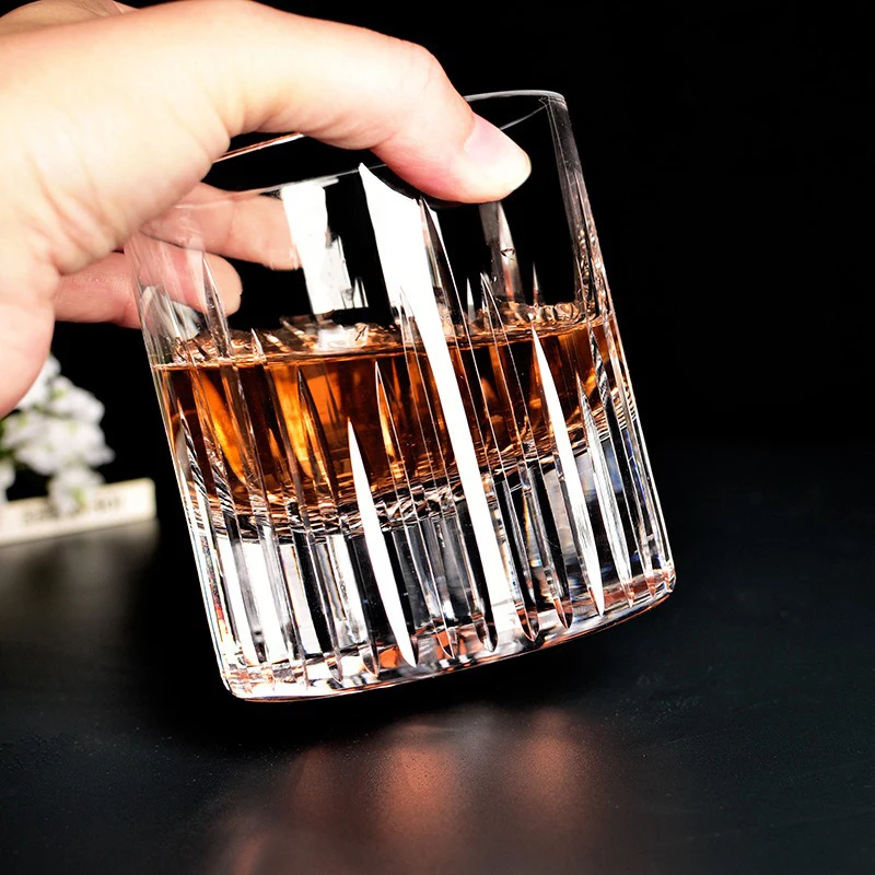 Edo Kiriko Glass Виски Роскошные Хрустальные Чашки Бокалы для Воды ручной работы Высококачественные Бокалы для Виски Зарубежное Вино Бокалы для Шампанского Подарки . ' - ' . 2