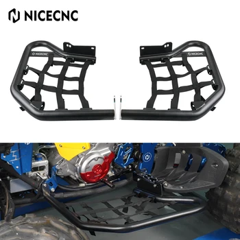 NICECNC Nerf Перекладины Подножки Защитные С Сетками Для Yamaha Raptor 700R 2009-2023 700 2006-2023 2022 2021 Алюминий