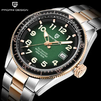 PAGANI Design 2020 Автоматические водонепроницаемые часы из нержавеющей Стали, мужские роскошные деловые спортивные механические наручные часы, Брендовые мужские часы