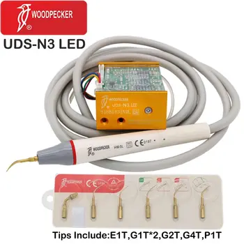 Woodpecker UDS-N3 светодиодный Встроенный ультразвуковой скалер со светодиодными наконечниками подходит для EMS