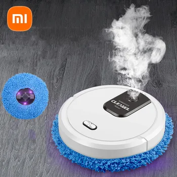 Автоматический робот Xiaomi 3-В-1, Умный Беспроводной Подметальный пылесос, машина для сухой влажной уборки, Интеллектуальный пылесос