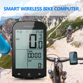Велосипедный компьютер Smart GPS BT 4.0 ANT + Велосипедный беспроводной компьютер с подсветкой цифрового спидометра IPX6 Точный велосипедный компьютер 2022