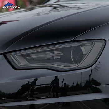 Оттенок фар автомобиля, черная защитная пленка, Прозрачная наклейка из ТПУ Для Audi A3 S3 RS3 8V 2013-On Sportback Аксессуары