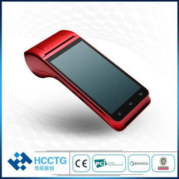Портативный Беспроводной Bluetooth Термальный Чековый принтер Сенсорный Экран usb SIM Наушники Android WIFI GPRS Мобильная POS-Терминальная Система