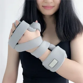 Реабилитационная доска для пальцев, регулируемый браслет для инсульта, регулируемый палец ночью, кронштейн для шинной повязки на руку