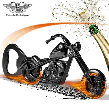 Роскошный гаджет для открывания пивных бутылок на мотоцикле, Персонализированные подарки на день рождения для мужчин, Открывалка для бутылок на мотоцикле, Винтажный инструмент для вечеринки в баре