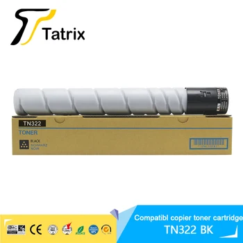Совместимый с Tatrix тонер-картридж для копировального аппарата TN322 для принтера Konica Minolta Bizhub 224e 284e 364e