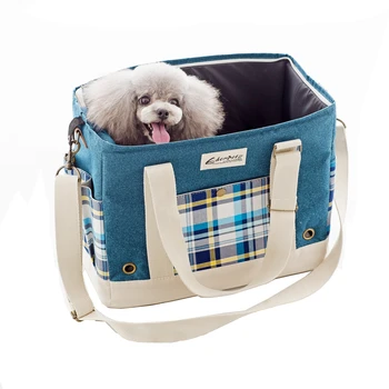 Удобная Дышащая сумка EDENPETZ для домашних животных С водонепроницаемой подкладкой, Дорожная сумка через плечо Для кошек и собак